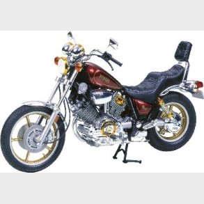 Tamiya - Yamaha Virago Xv1000 Motorcykel Byggest - 1:12 - 14044
