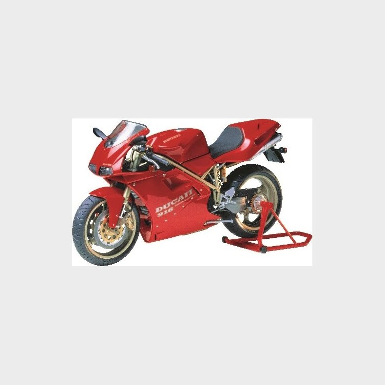 Tamiya - Ducati 916 Modelmotorcykel Byggest - 1:12 - 14068