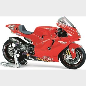 Tamiya - Ducati Desmosedici Motorcykel Byggest - 1:12 - 14101