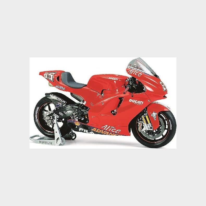 Tamiya - Ducati Desmosedici Motorcykel Byggest - 1:12 - 14101