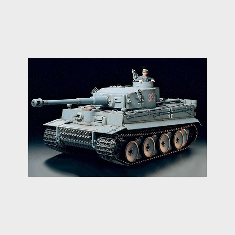 Tamiya - Rc Tiger 1 Tank Med Option St - 1/16 - 56010