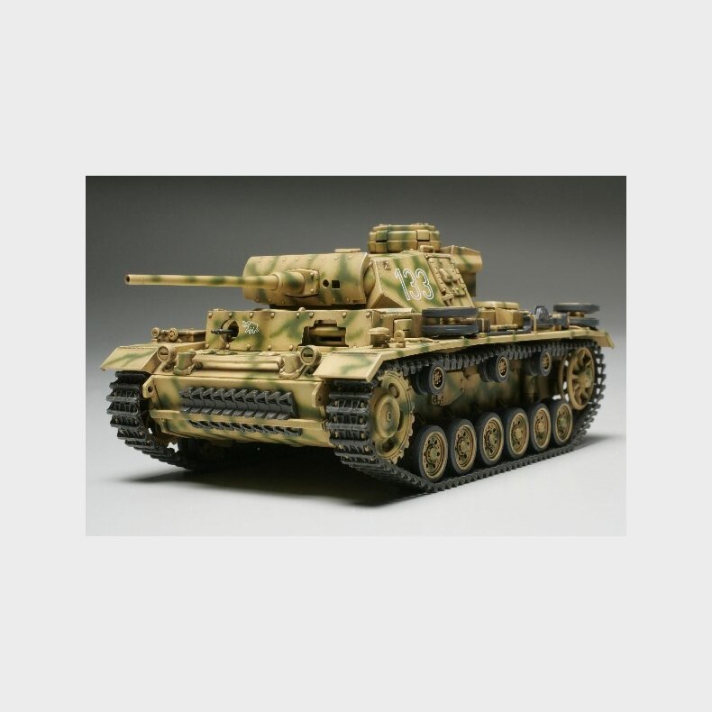 Tamiya - Panzerkampfwagen Iii Ausf.l Byggest - 1:48 - 32524