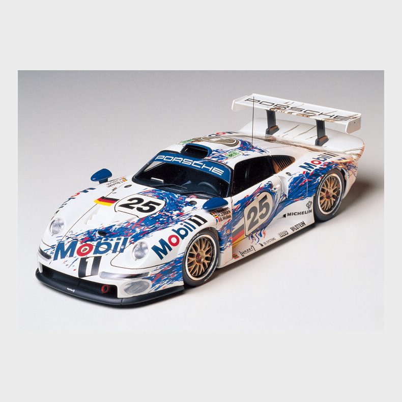 Tamiya - Porsche 911 Gt1 Modelbil Byggest - 1:24 - 24186