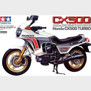 Tamiya - Honda Cx500 Turbo Motorcykel Byggest - 1:12 - 14016