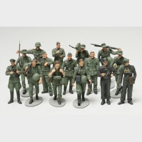 Tamiya - Tysk Infanteri P Manvre - Model Soldater - 1/48 - 32530