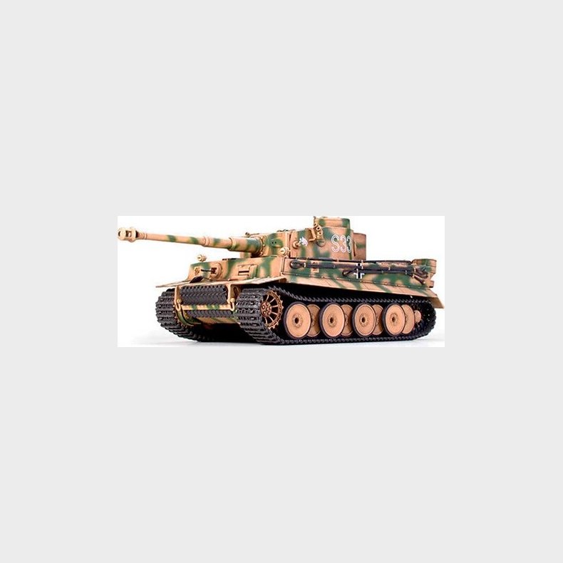 Tamiya - Tiger I Late Version Model Tank Byggest - 1:35 - 35146