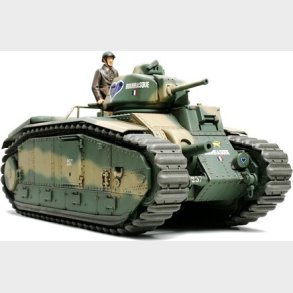 Tamiya - French Battle Tank B1 Bis Tank Byggest - 1:35 - 35282