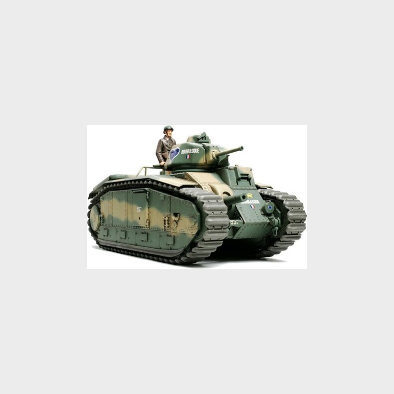 Tamiya - French Battle Tank B1 Bis Tank Byggest - 1:35 - 35282