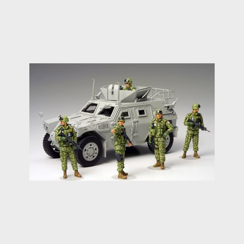 Tamiya - Jgsdf Iraq Humanitarian Assistance Team - Model Figurer - 1:35 - 35276