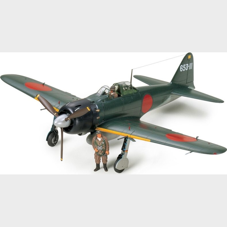Tamiya - Mitsubishi A6m5 Zero Fighter Model 52 Zeke Byggest - 1:32 - 60318