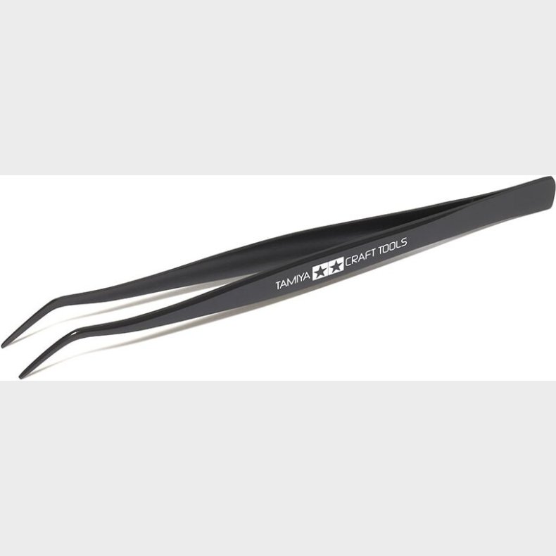 Tamiya - Angled Tweezers - Pincet - 74003