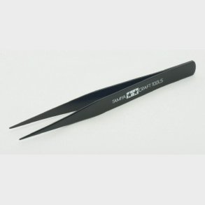 Tamiya - Straight Tweezers - Lige Hobby Pincet - 74004