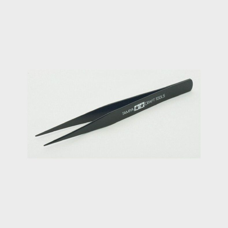 Tamiya - Straight Tweezers - Lige Hobby Pincet - 74004