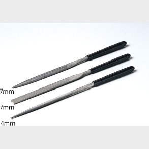 Tamiya - Craft Tools - Basic File Medium Double Cut - 74046