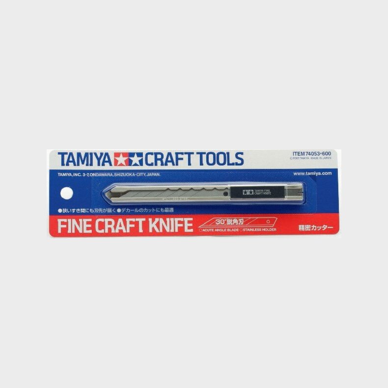 Tamiya - Craft Tools - Fine Craft Knife - Hobbykniv - 74053