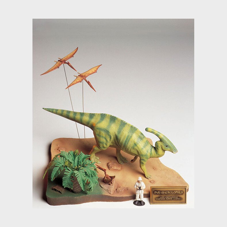 Tamiya - Parasaurolophus Diorama Set Byggest - 1:35 - 60103