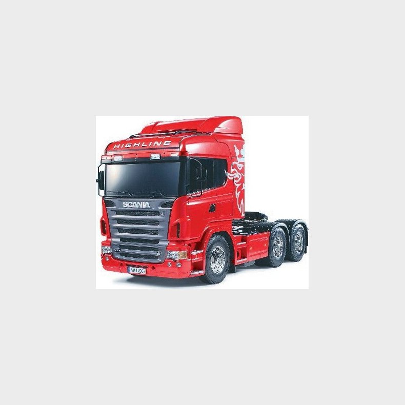 Tamiya - Rc Scania R620 6x4 Highliner Fjernstyret Lastbil Byggest - 1:14 - 56323