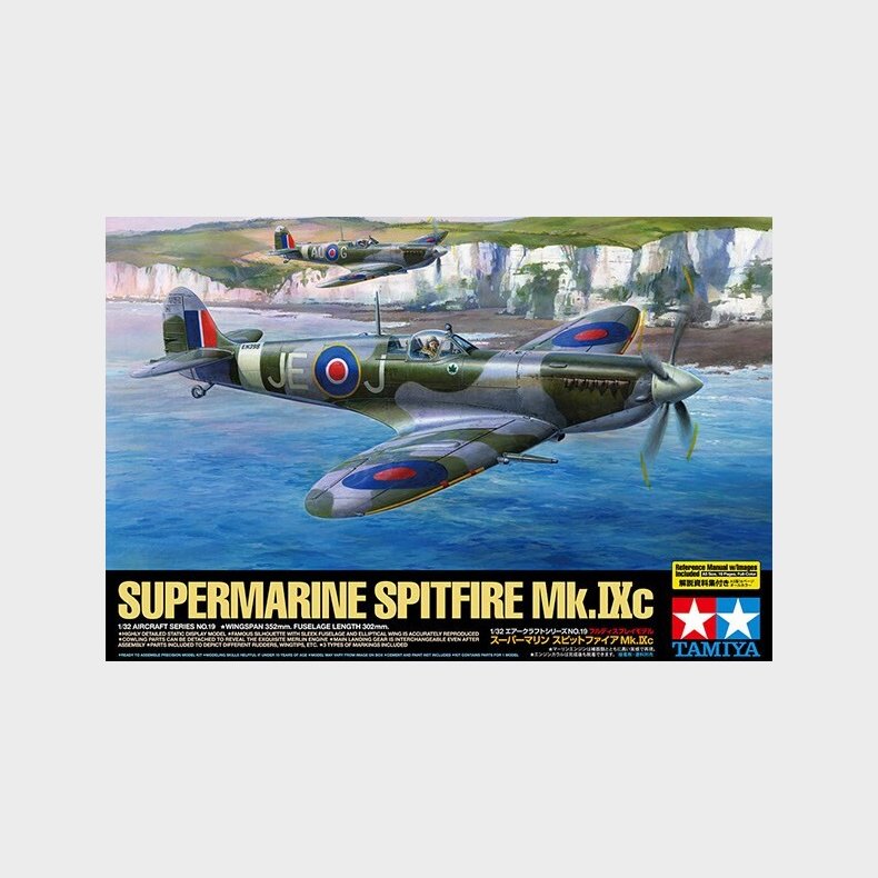 Tamiya - Supermarine Spitfire Mk.ixc Fly Byggest - 1:32 - 60319