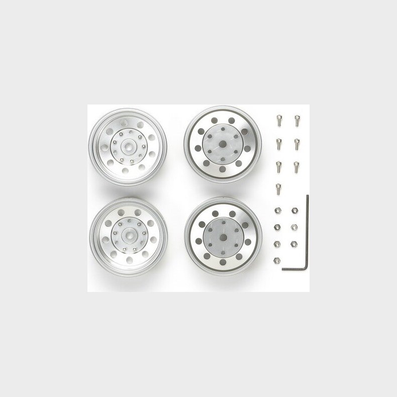 Tamiya - Plated Rear Wheels - 22 Mm - Matte - 4 Stk - 56518