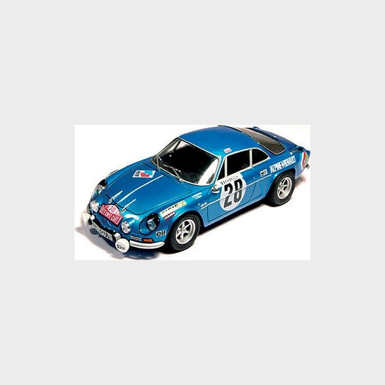Tamiya - Renault Alpine A110 Monte-carlo 1971 Byggest - 1:24 - 24278
