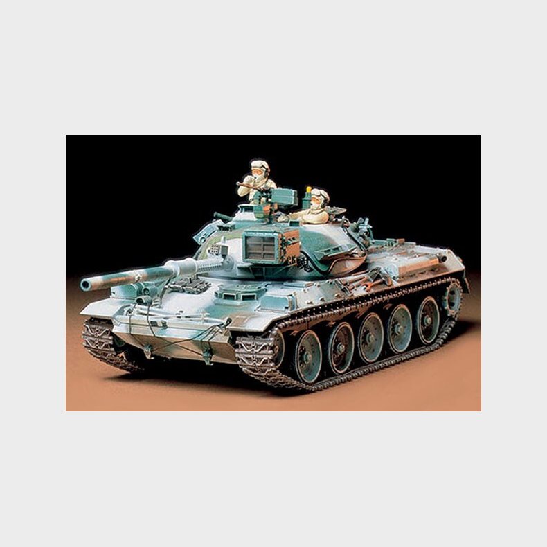 Tamiya - Type 74 Tank Winter Version Jgsdf Byggest - 1:35 - 35168
