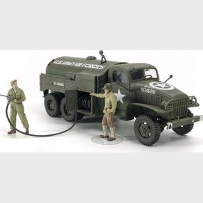 Tamiya - Airfield Fuel Truck U.s. 2 1/2ton 6x6 Byggest - 1:48 - 32579