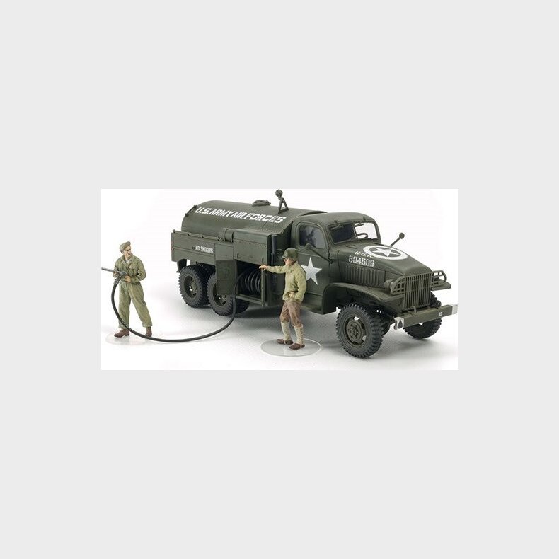 Tamiya - Airfield Fuel Truck U.s. 2 1/2ton 6x6 Byggest - 1:48 - 32579