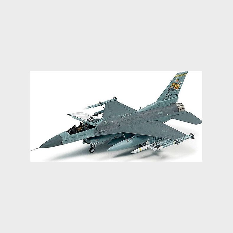 Tamiya - F-16cj Full Equipment Fighting Falcon Block 50 Byggest - 1:72 - 60788