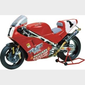 Tamiya - Ducati 888 Superbike Motorcykel Byggest - 1:12 - 14063