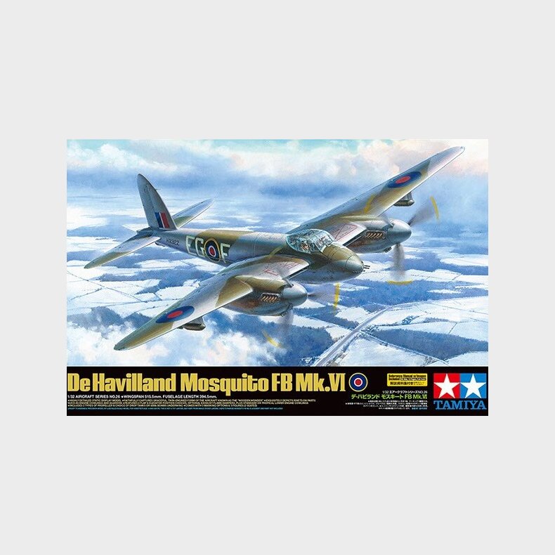 Tamiya - De Havilland Mosquito Fb Mk.vi Byggest - 1:32 - 60326