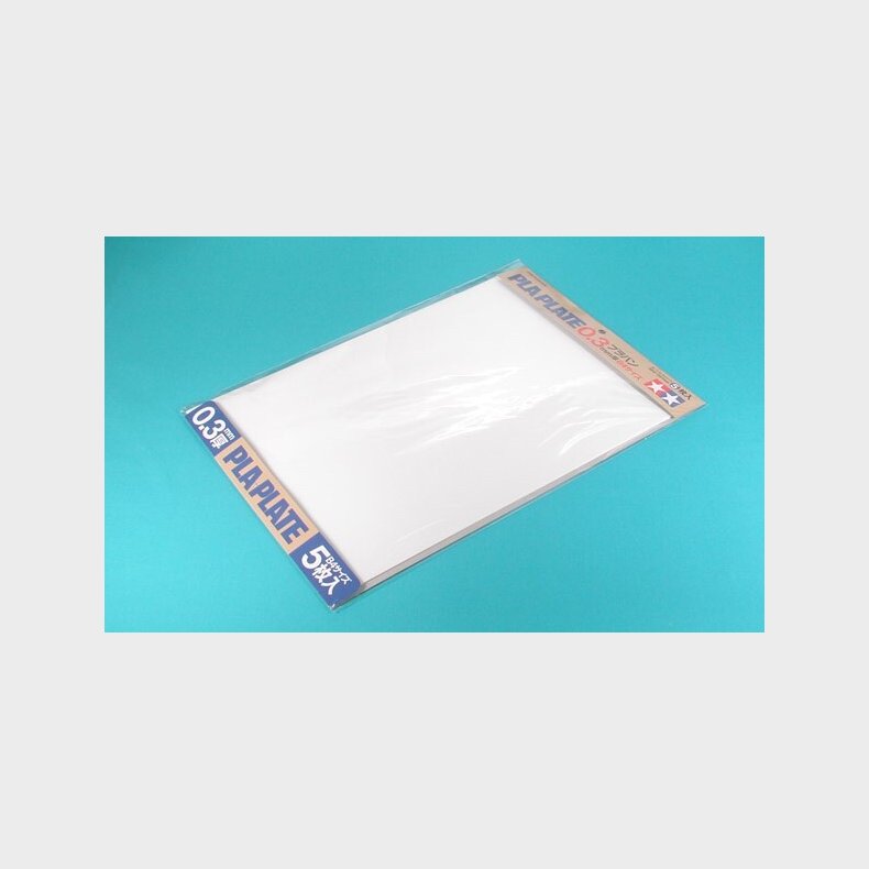 Tamiya - Pla Plates - 0,3 Mm - B4 - 5 Stk - 70122