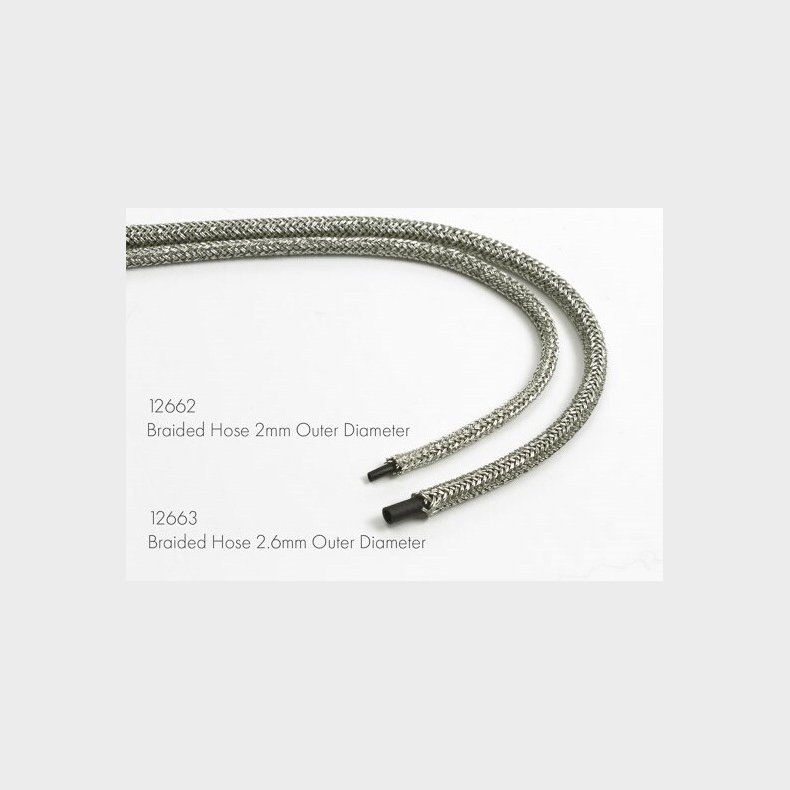 Tamiya - Braided Hose - 2 Mm Outer Diameter - 12662
