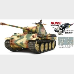 Tamiya - Panther Ausf.g Early Single Motor Byggest - 1:35 - 30055