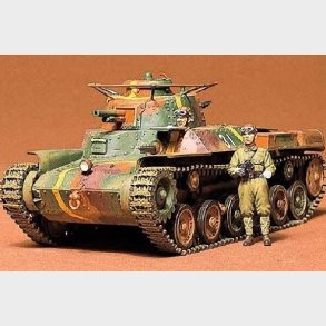 Tamiya - Japanese Tank Type 97 Chi Ha Byggest - 1:35 - 35075