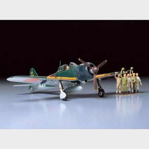 Tamiya - Mitsubishi A6m5c Zero Fighter Zeke Type 52 Byggest - 1:48 - 61027