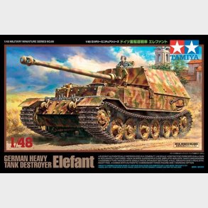 Tamiya - Elefant Tank Destroyer Byggest - 1:48 - 32589