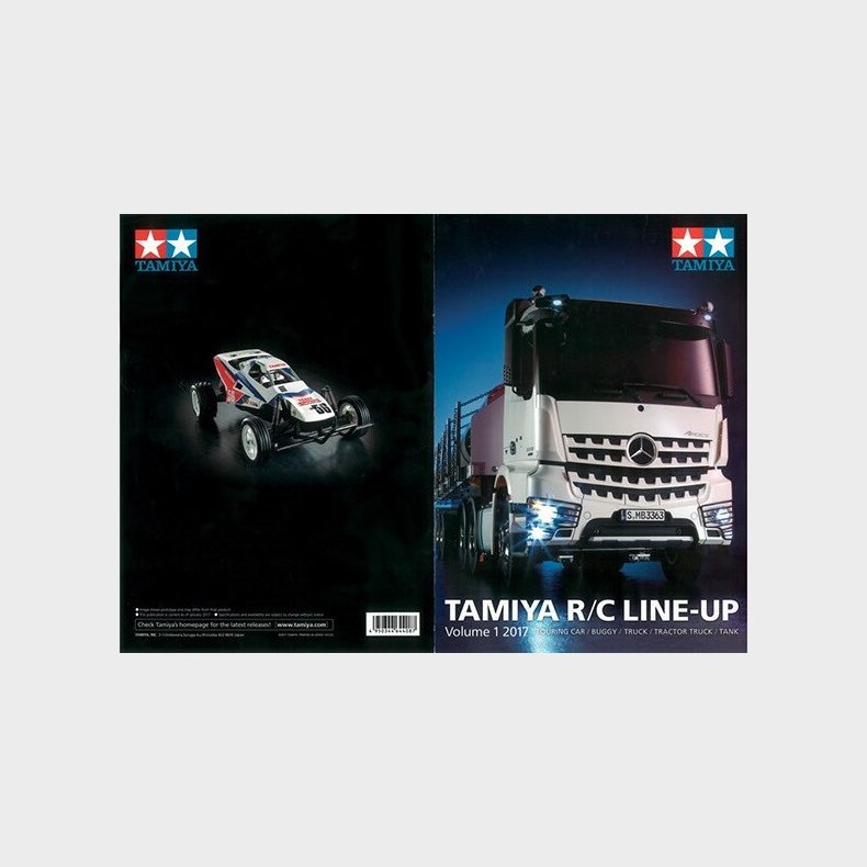 Tamiya - Rc Line-up Volume 1 2017 - Rc Katalog - 64408