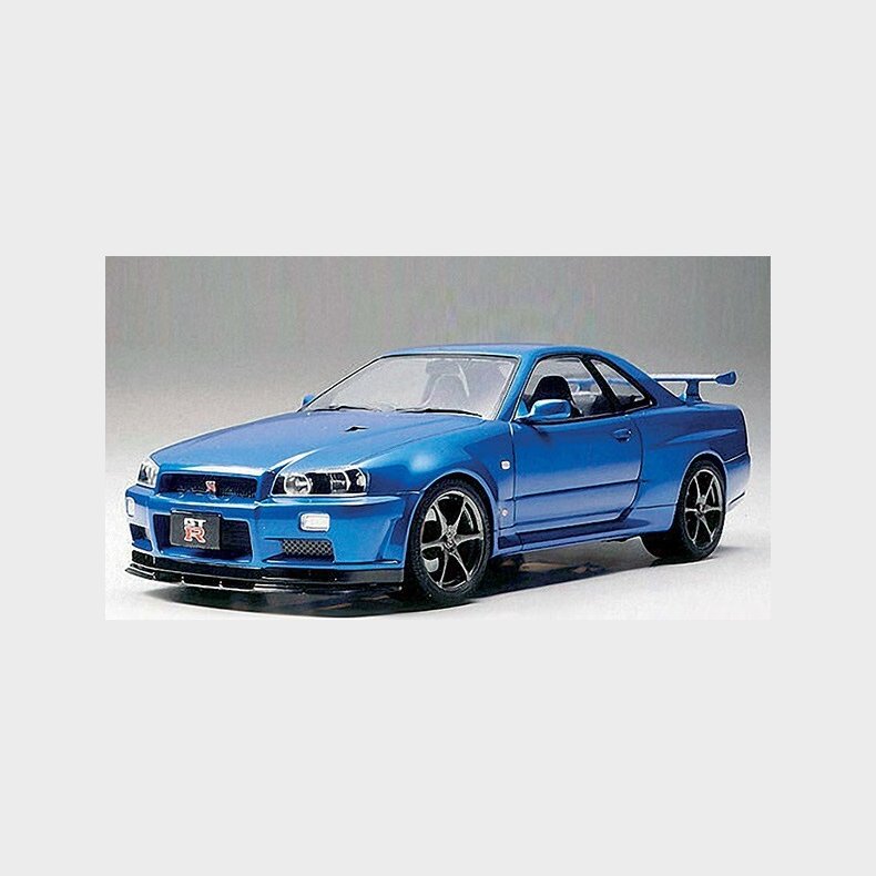 Tamiya - Nissan Skyline Gt-r V Spec Ii Bil Byggest - 1:24 - 24258