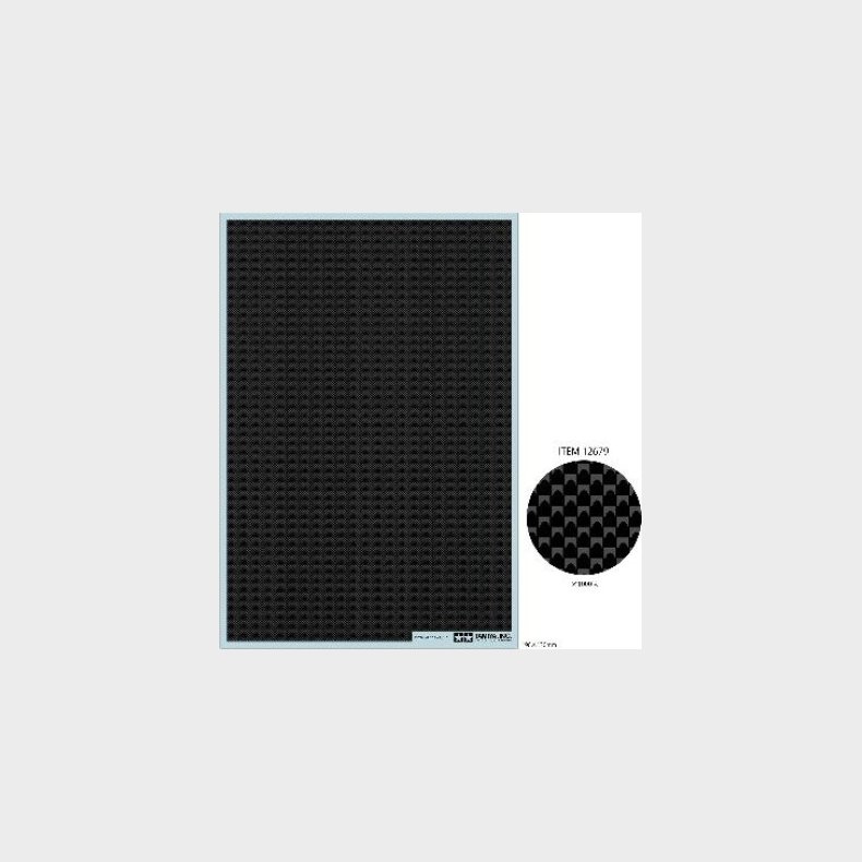 Tamiya - Carbon Decal - Plain Fine - 12679