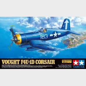 Tamiya - Vought F4u-1d Corsair Modelfly Byggest - 1:32 - 60327