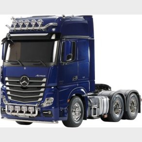 Tamiya - Rc Mercedes Actros 3363 Fjernstyret Lastbil Byggest - Bl - 1:14 - 56354