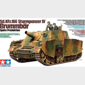 Tamiya - Sturmpanzer Iv Brummbär Sd.kfz.166 Late Production Byggest - 1:35 - 35353