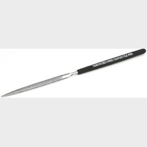 Tamiya - Hard Coated File Pro - Halv Rund Fil - 5 Mm - 74126