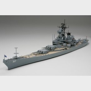 Tamiya - New Jersey Bb-62 U.s. Navy Battleship Byggest - 1:700 - 31614