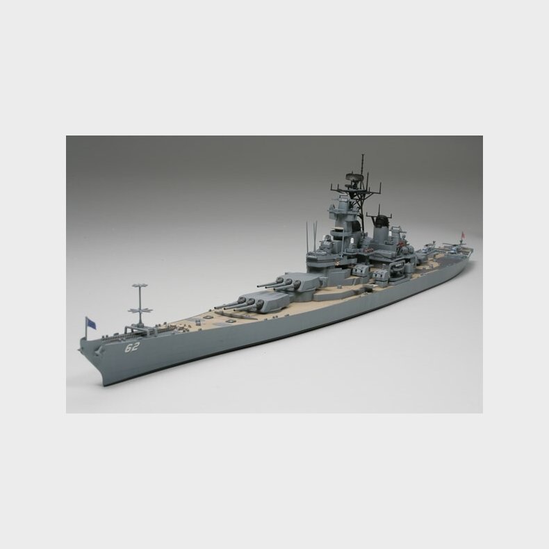 Tamiya - New Jersey Bb-62 U.s. Navy Battleship Byggest - 1:700 - 31614