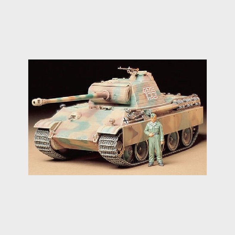 Tamiya - Panther Type G Model Tank Early Version - 1/35 - 35170