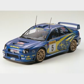 Tamiya - Subaru Impreza Wrc 2001 Bil Byggest - 1:24 - 24240