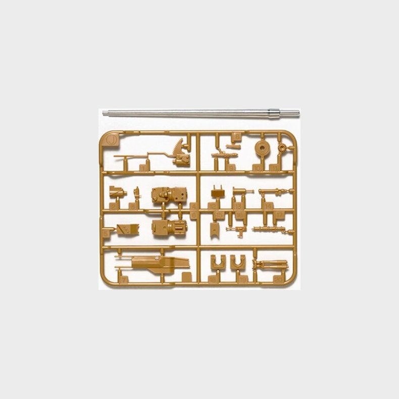 Tamiya - Panther D Tank Metal Gun Barrel Set - 1:35 - 12664