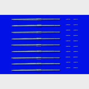 Tamiya - Metal Barrel And Shell 46 Cm - 1/350 - 12643