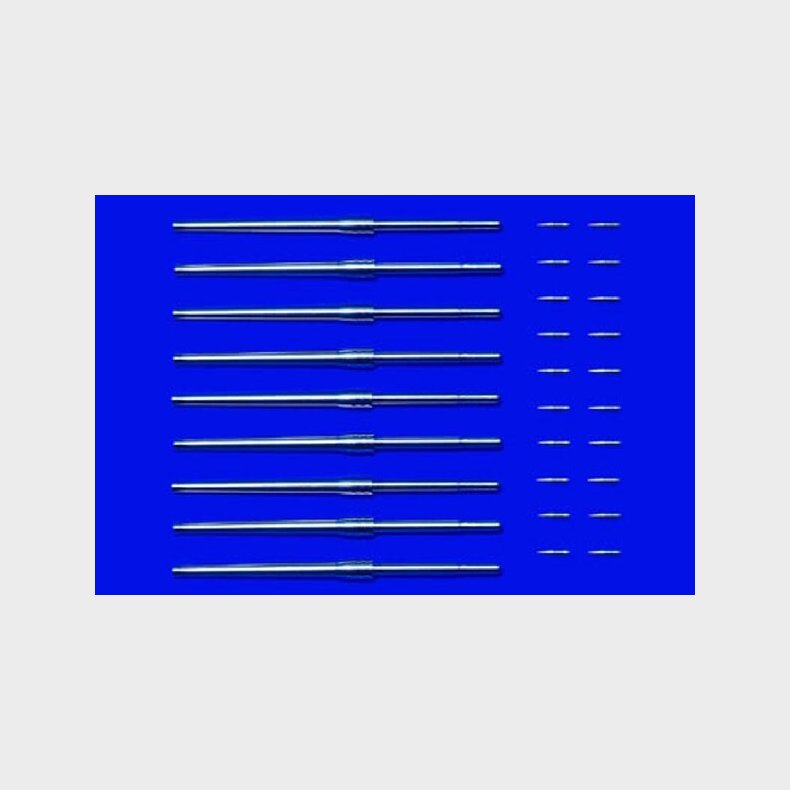 Tamiya - Metal Barrel And Shell 46 Cm - 1/350 - 12643